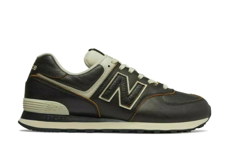 New Balance 574 Black Leather