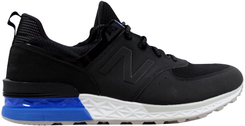 New Balance 574 Black White Blue