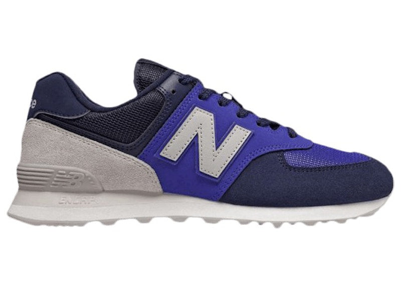 New Balance 574 Blue Sea Salt White
