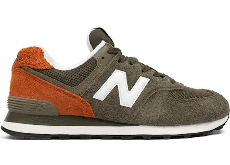 New Balance 574 Brown Orange