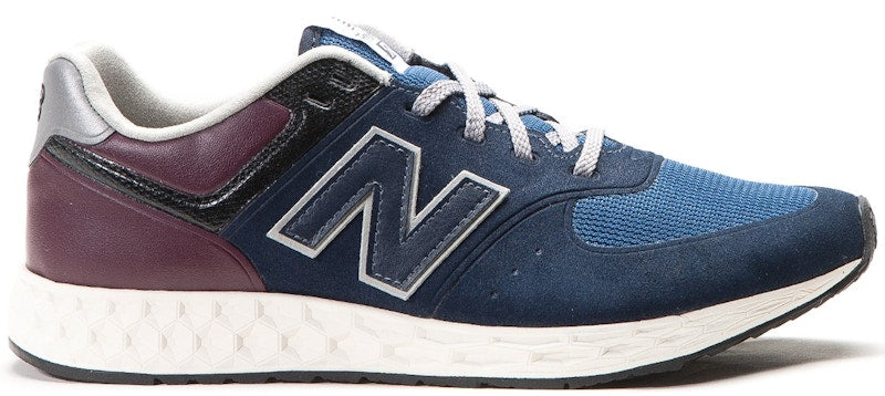 New Balance 574 Fresh Foam mita sneakers Navy Burgundy