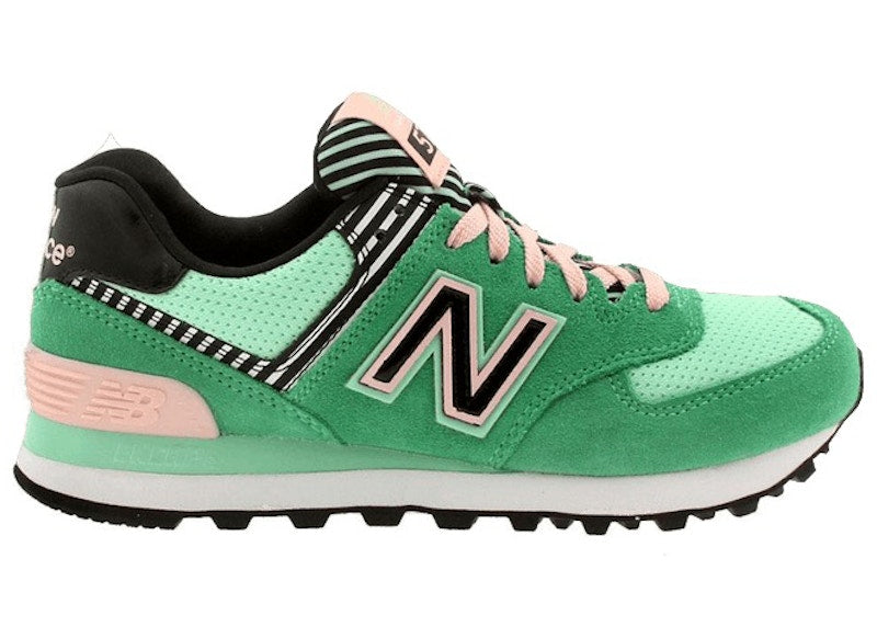 New Balance 574 Green Slate Peridot Green (Women's)