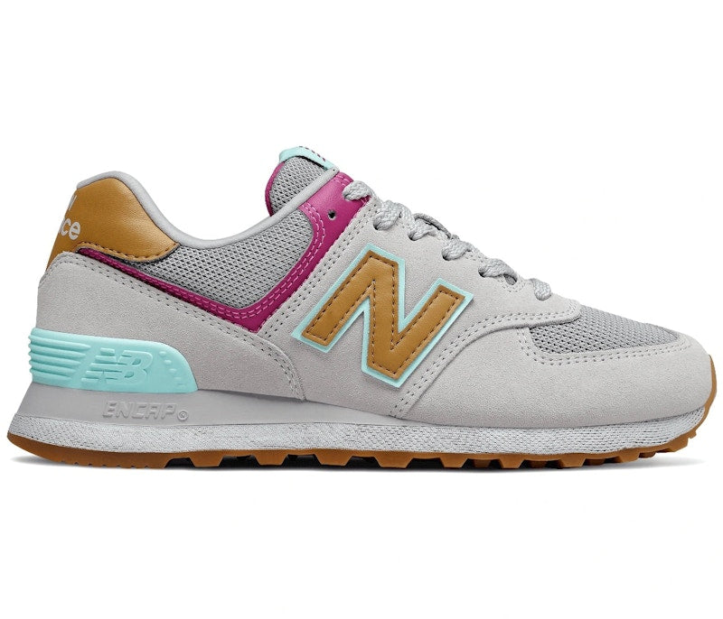 New Balance 574 Grey Multi (Women's)