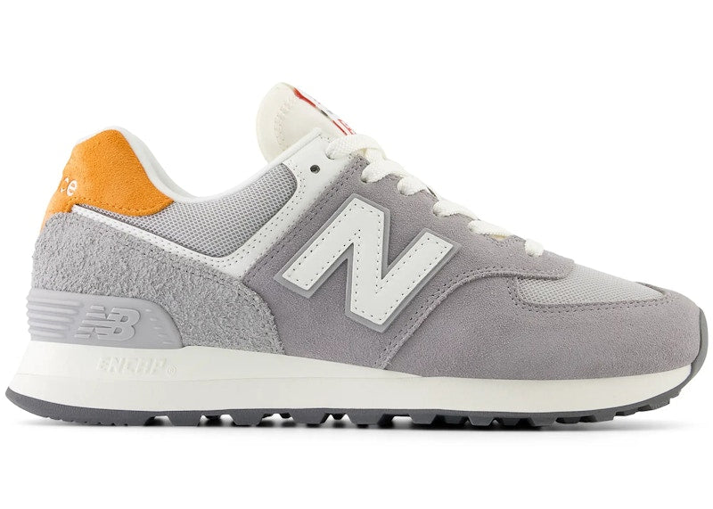 New Balance 574 Grey Orange (Women's)