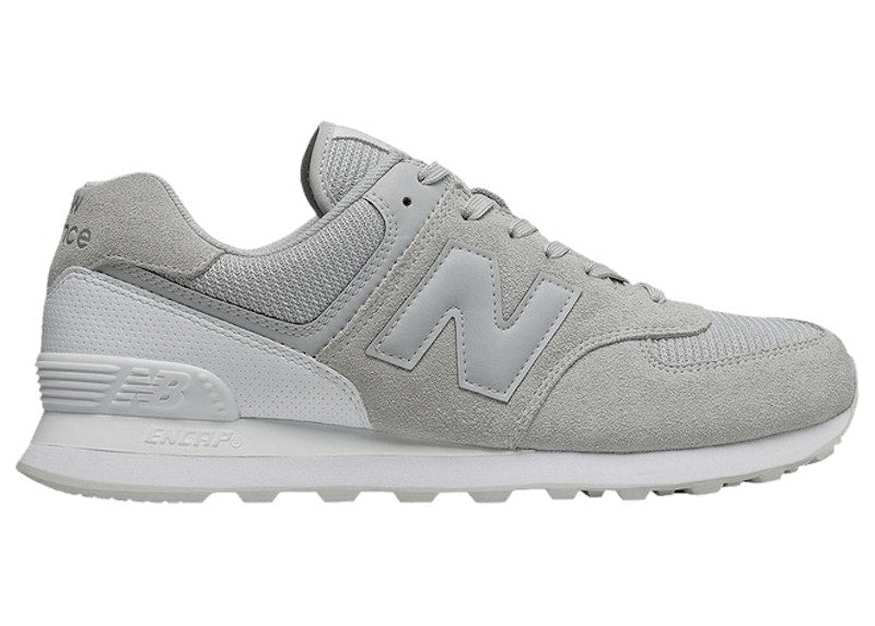 New Balance 574 Light Grey White