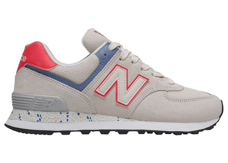 New Balance 574 Raw Silk Vivid Coral (Women's)
