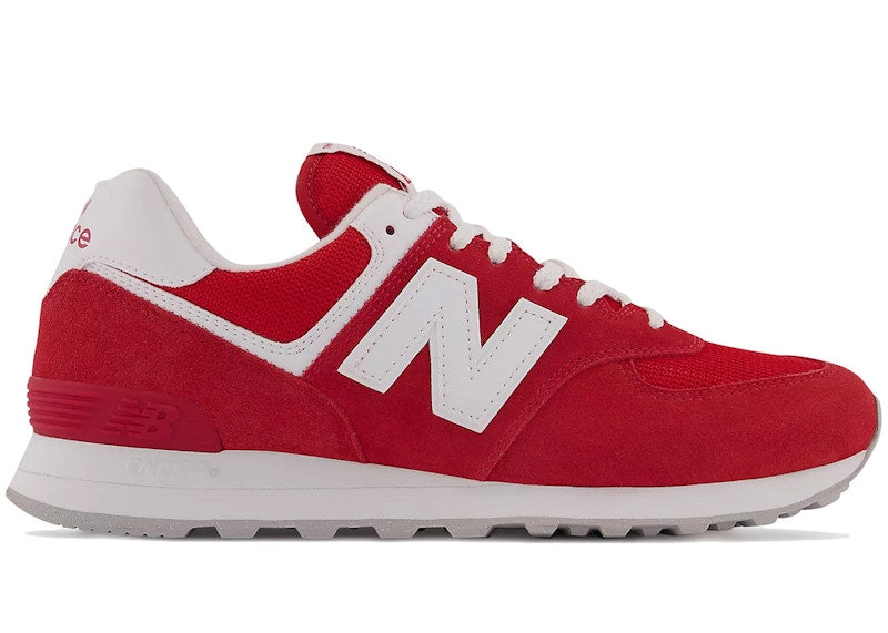 New Balance 574 Red White