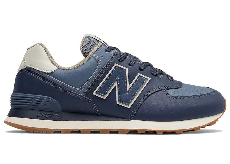 New Balance 574 Vegan Natural Indigo Gum