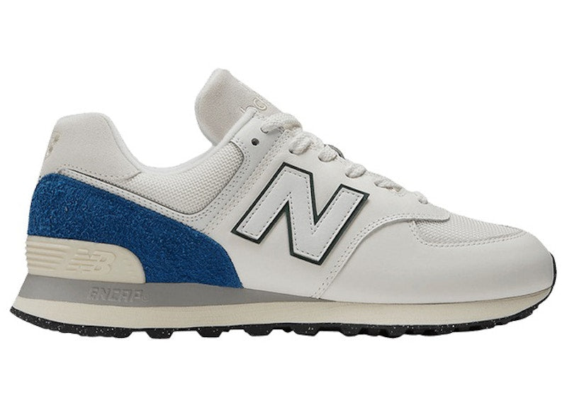 New Balance 574 White Royal Blue