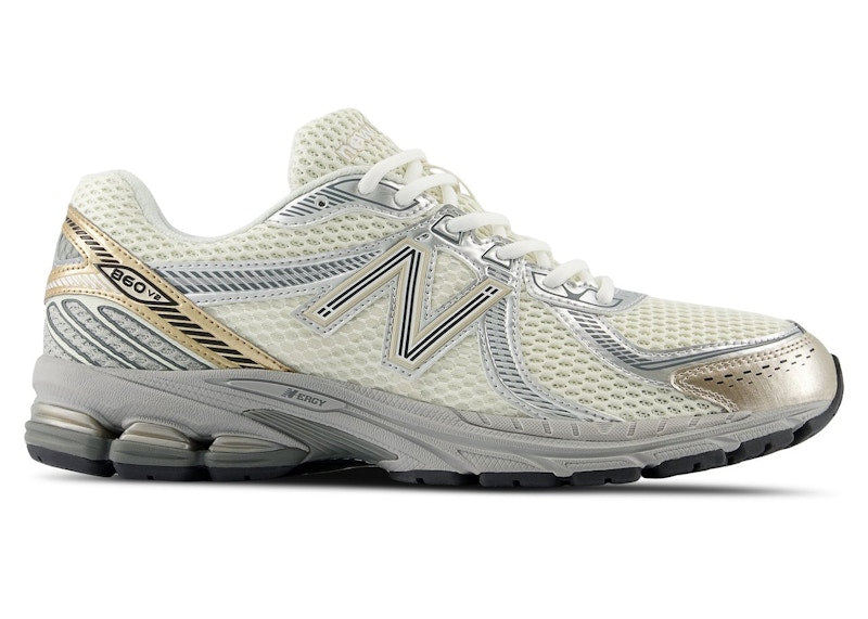 New Balance 860v2 Sea Salt Gold Metallic