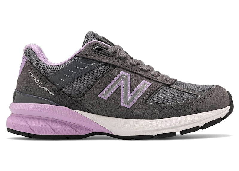 New Balance 990v5 MiUSA Lead Dark Violet Glow (Women's)