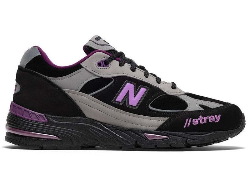 New Balance 991 Stray Rats Black (Women's)