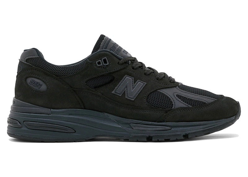 New Balance 991v2 MiUK Dover Street Market Triple Black
