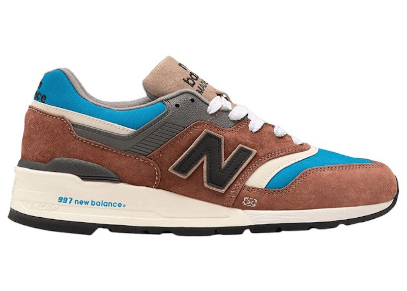 New Balance 997 MiUSA Elevated Basics Brown Blue White