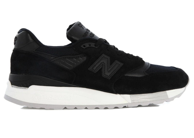 New Balance 998 MiUSA Black White Grey