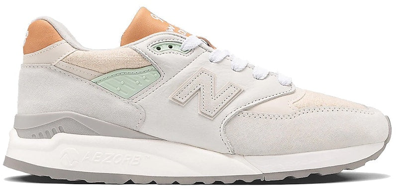 New Balance 998 White Tan