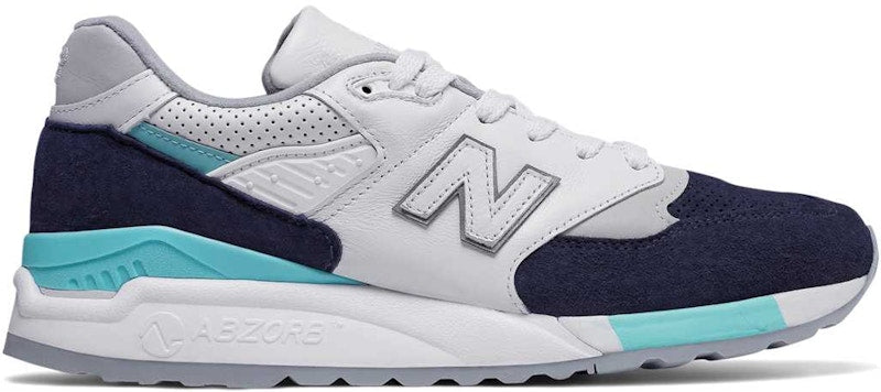 New Balance 998 Winter Peaks White Navy