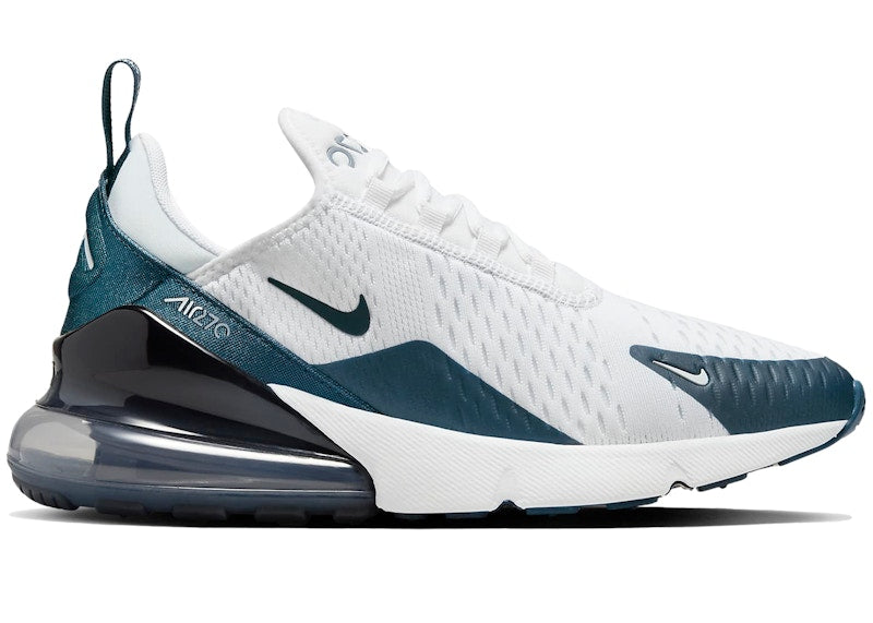 Nike Air Max 270 White Armory Navy (Women's)