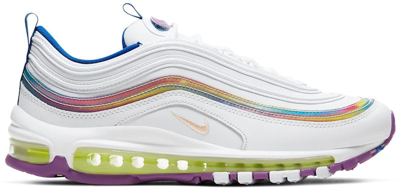 Nike Air Max 97 White Iridescent Stripes (Women's)