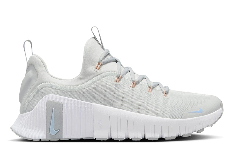 Nike Free Metcon 6 Photon Dust Light Smoke Grey Summit White Metallic Silver (Women's)