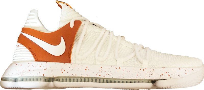 Nike KD 10 Texas Promo White