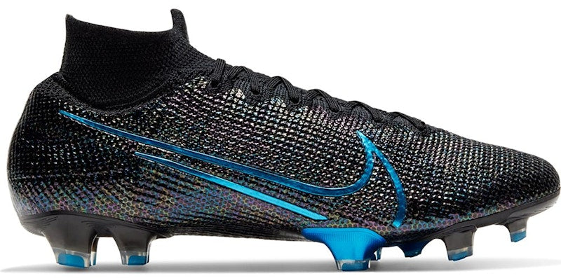 Nike Mercurial Superfly 7 Elite FG Black Laser Blue