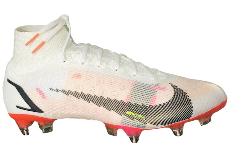 Nike Mercurial Superfly 8 Elite SG-Pro AC White Pink Blast