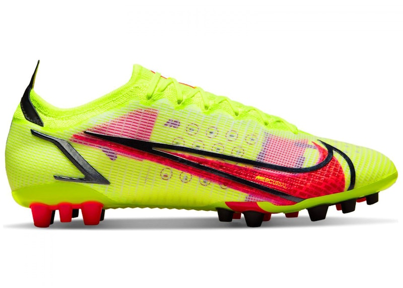 Nike Mercurial Vapor 14 Elite AG Volt Black Bright Crimson