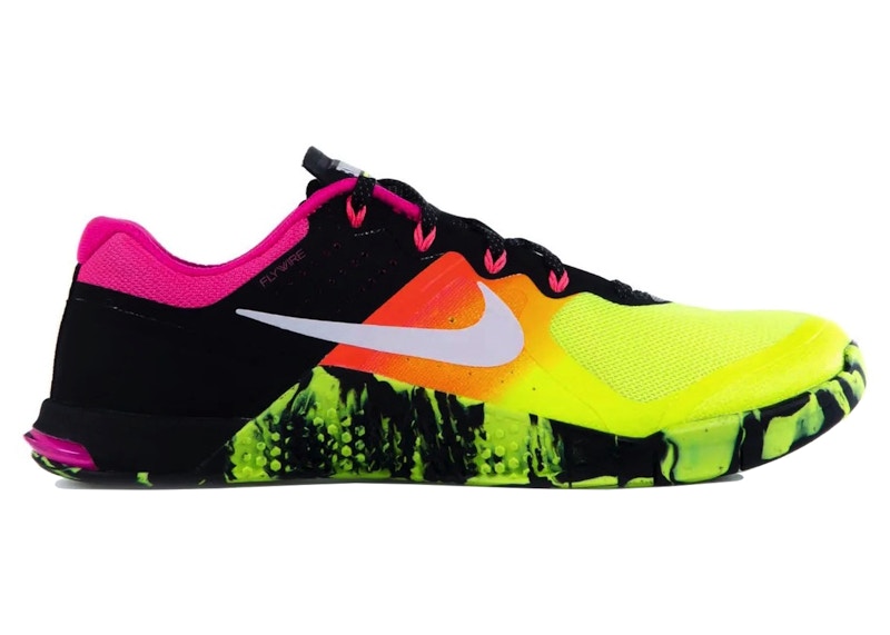 Nike Metcon 2 Volt Black White