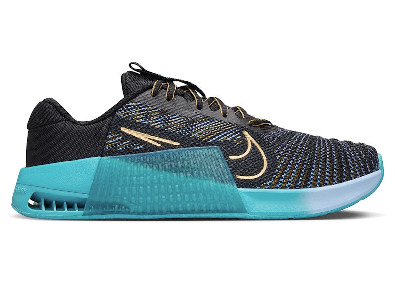 Nike Metcon 9 AMP Black Dusty Cactus Psychic Blue (Women's)