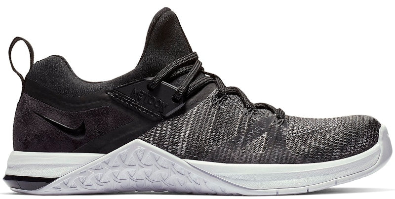 Nike Metcon Flyknit 3 Black Matte Silver (Women's)