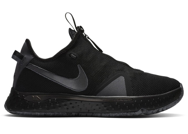 Nike PG 4 Black Metallic Dark Grey