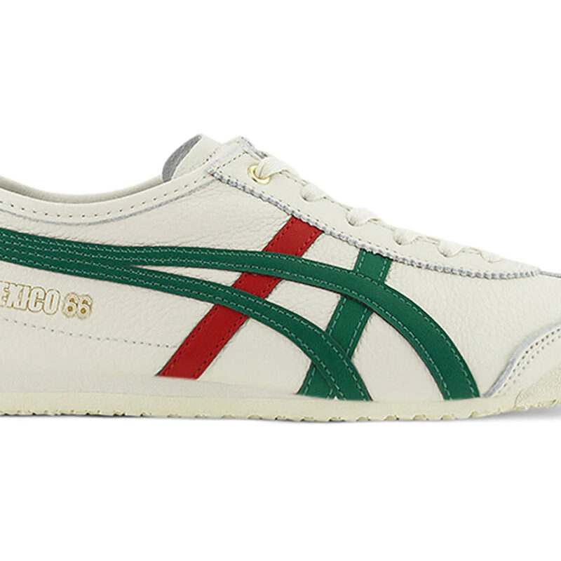 Onitsuka Tiger Mexico 66 Birch Kale Red Gold Men's - 1183B511-200 - US
