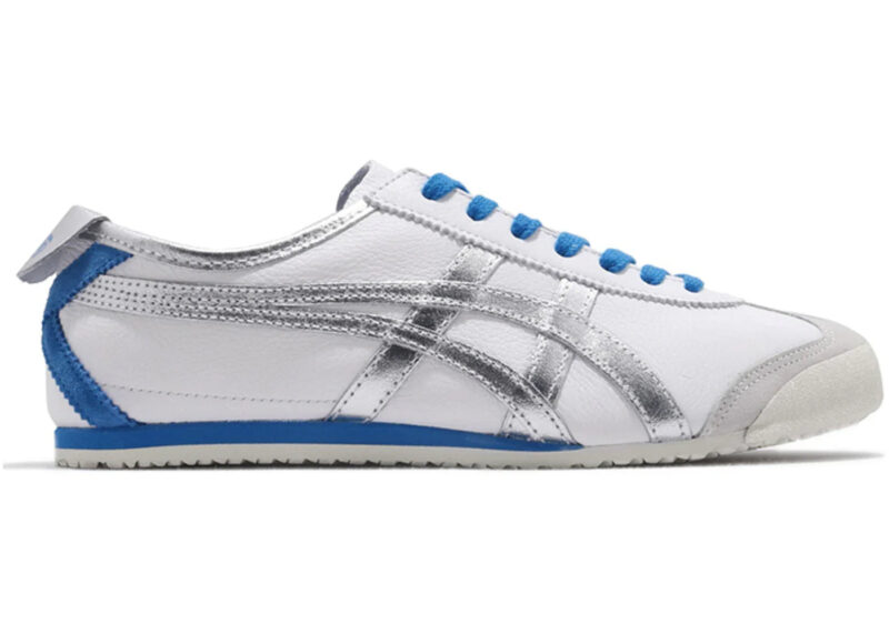 Onitsuka Tiger Mexico 66 White Blue Silver - Image 3