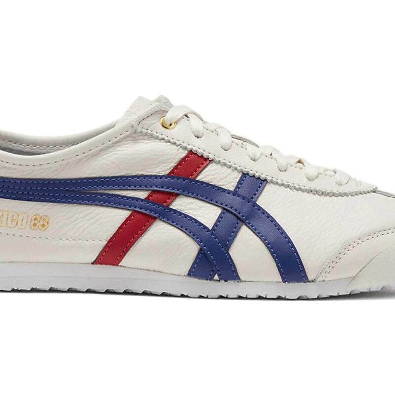 Onitsuka Tiger Mexico 66 White Dark Blue Red Gold