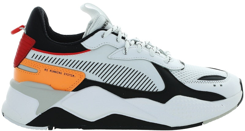 Puma RS-X Tracks White Black Orange
