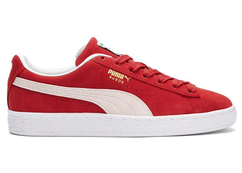Puma Suede Classic XXI High Risk Red Puma White (Women's)