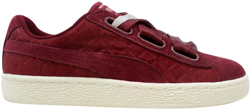 Puma Suede Heart Quilt Cordovan Cameo Brown (Women's)
