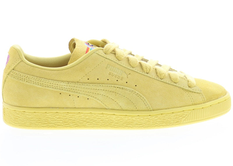 Puma Suede Love Marathon Court Yellow