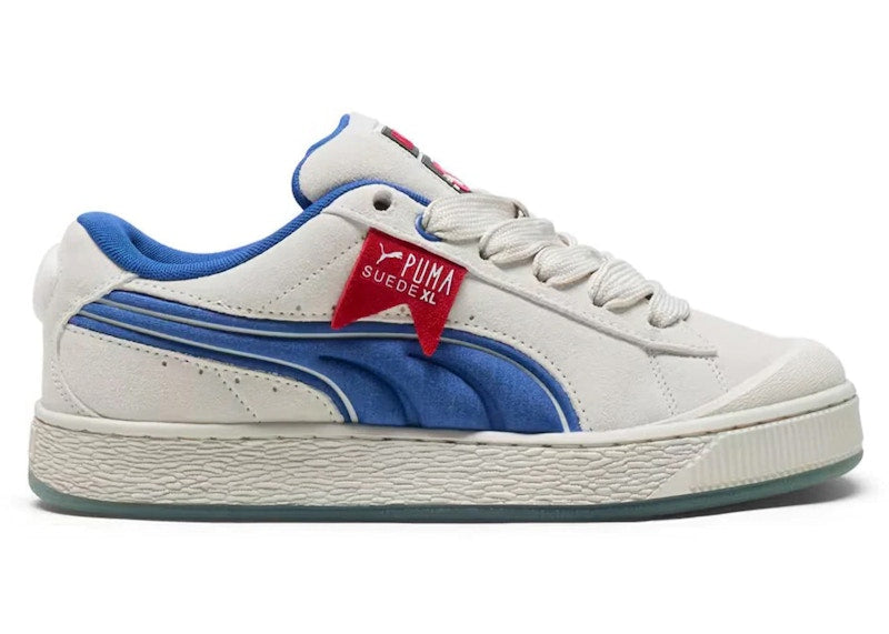 Puma Suede XL Ghostbusters Stay Puft Marshmallow