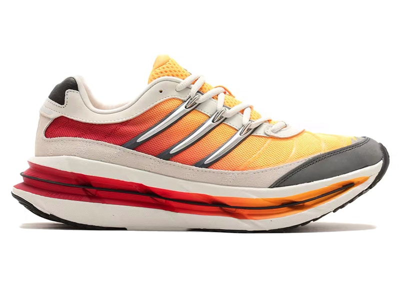 adidas Adistar HRMY Yellow Grey Team Victory Red
