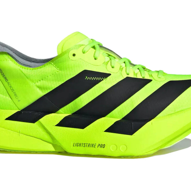 adidas Adizero Adios Pro 4 Lucid Lemon Black (Women's) - JR6362 - US