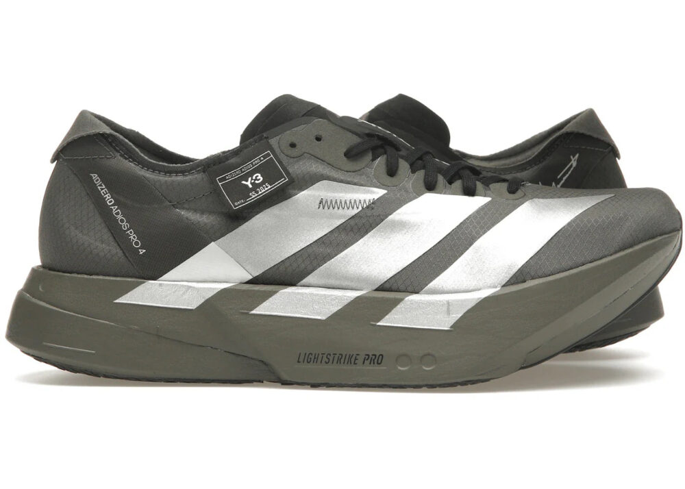 adidas Adizero Adios Pro 4 Y-3 Cinder Black Men's - JS3155 - Image 2