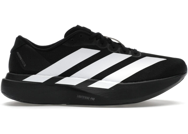 adidas Adizero Evo SL Black White Men's - JP7149 - US - Image 2