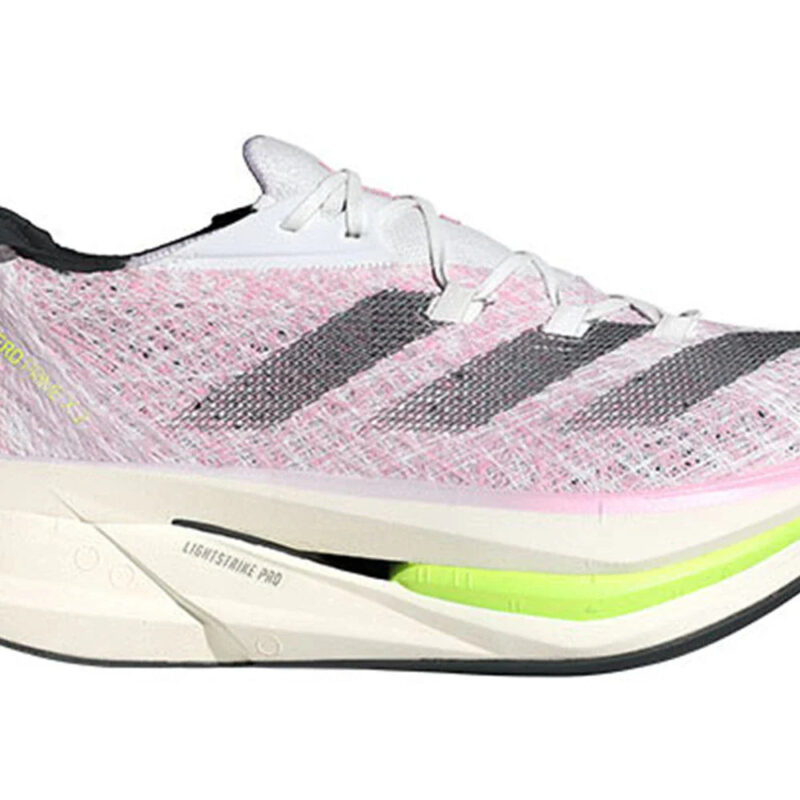 adidas Adizero Prime X 2.0 Strung Cloud White Pink Spark