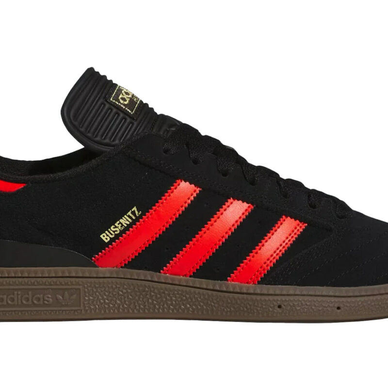 adidas Busenitz Pro Black Red Gum Men's - JH8134 - US
