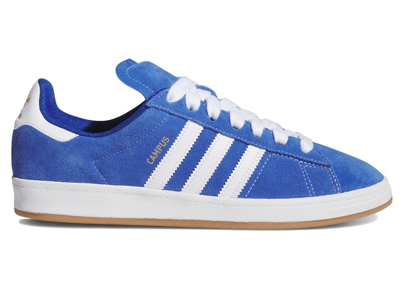 adidas Campus ADV Royal Blue Cloud White Gold Metallic