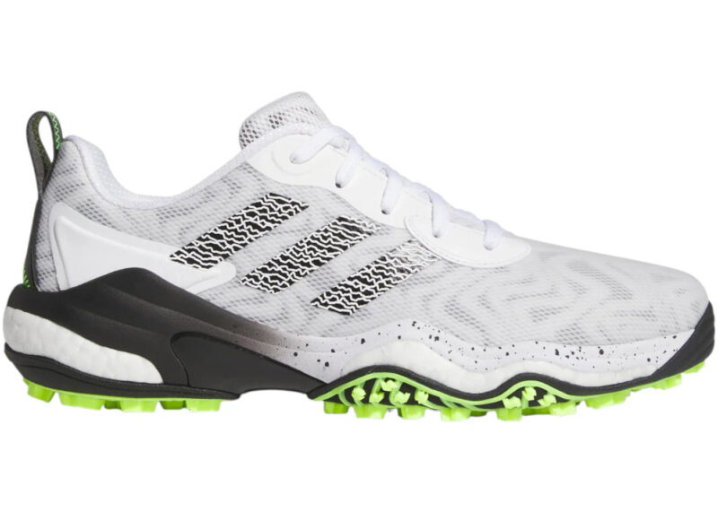 adidas Codechaos 25 Golf Cloud White Core Black Lucid Lemon Men's Shoes