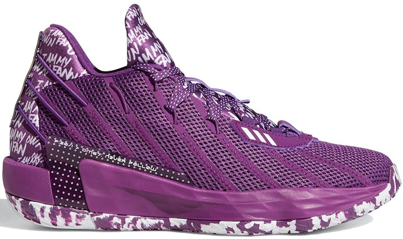 adidas Dame 7 I Am My Own Fan Glory Purple