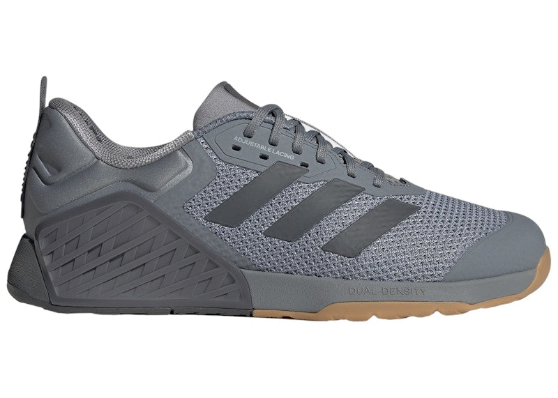 adidas Dropset 3 Grey Grey Core Black Men's - ID8627 - US